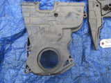 99-00 Honda Civic SIR B16A2 upper lower timing cover assembly OEM engine VTEC