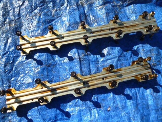 92-01 Honda Prelude H22 camshaft covers bolts cam caps engine motor H22A4 VTEC 