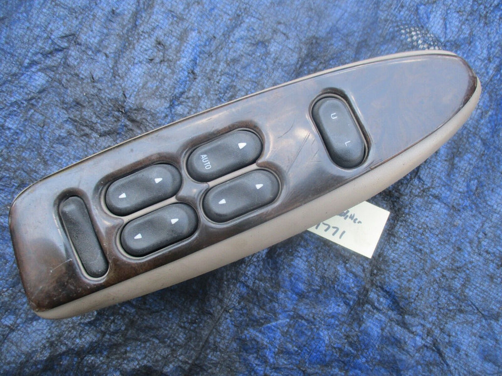 97-02 Ford Expedition master power window switch control XL1T-14540-BAW OEM wood