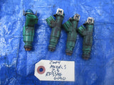 2004 Mazda 3 fuel injectors set 2.3 OEM 0280156193 4M8G-AA OEM engine motor 6090