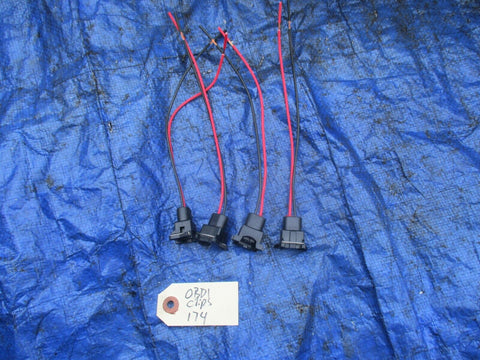 Honda OBD1 fuel injector wiring pig tail set Civic Integra Prelude Accord Acura