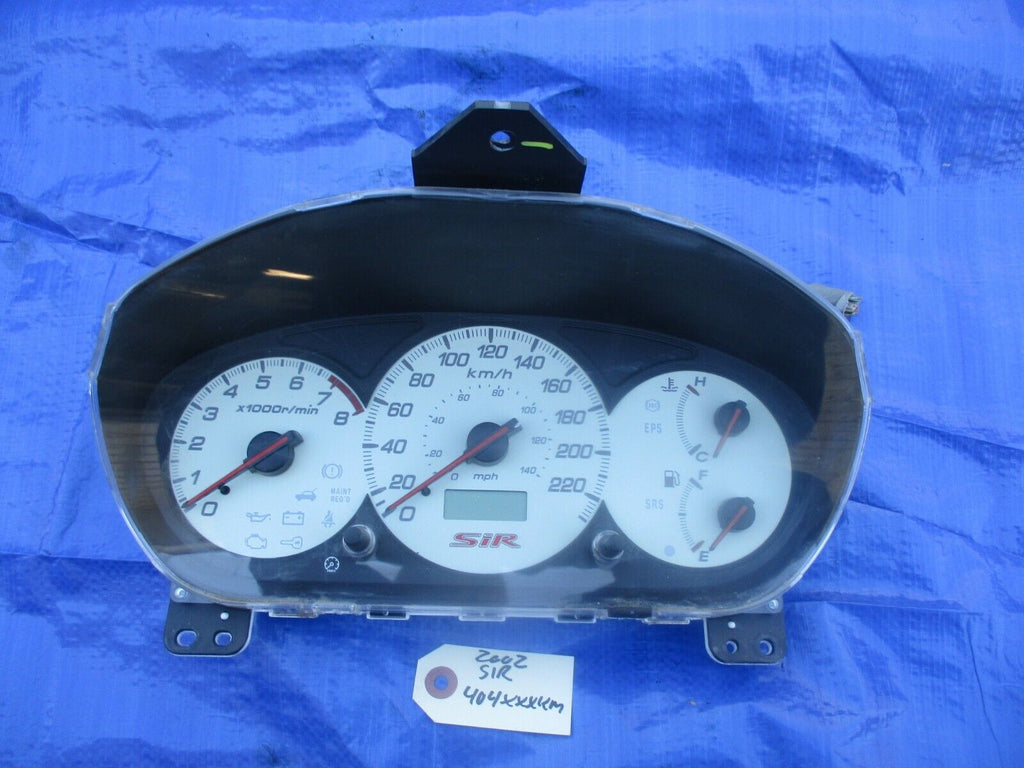 02-04 Honda Civic EP3 SIR instrument gauge cluster OEM speedo KMH 78100-S5T-C110