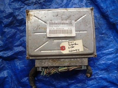 2001 Chevy Suburban engine computer ECM ECU OEM 12200411 5.3L Delphi